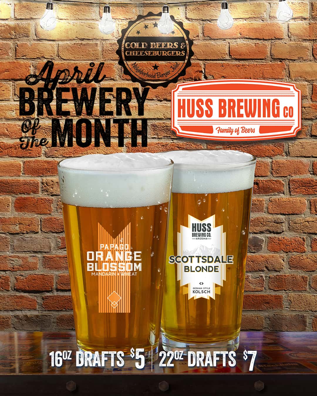 Huss Brewing, Brewery of the Month