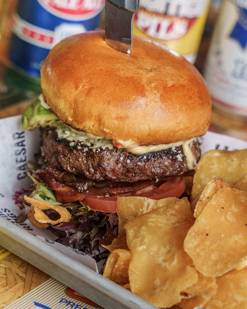 Sports Bar Cheeseburger