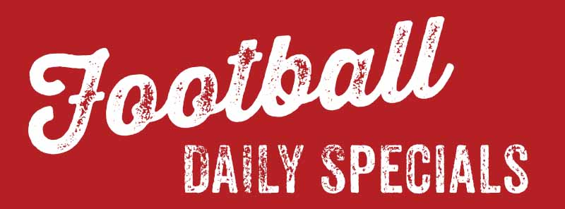 Football Daily Drink Specials