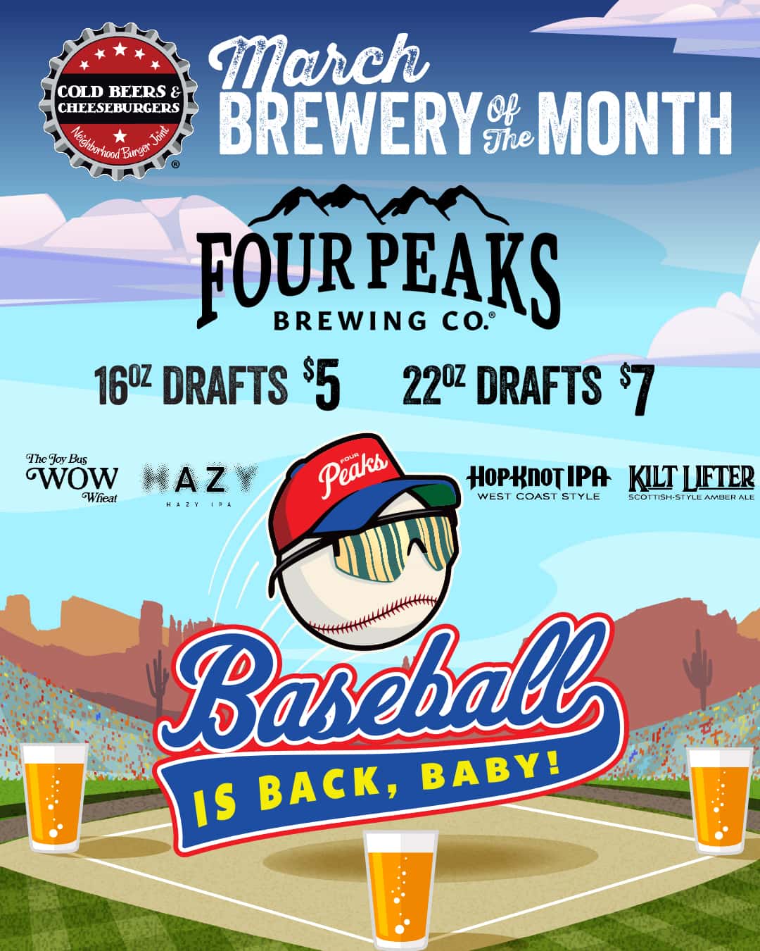 Four Peaks Brewery of the Month
