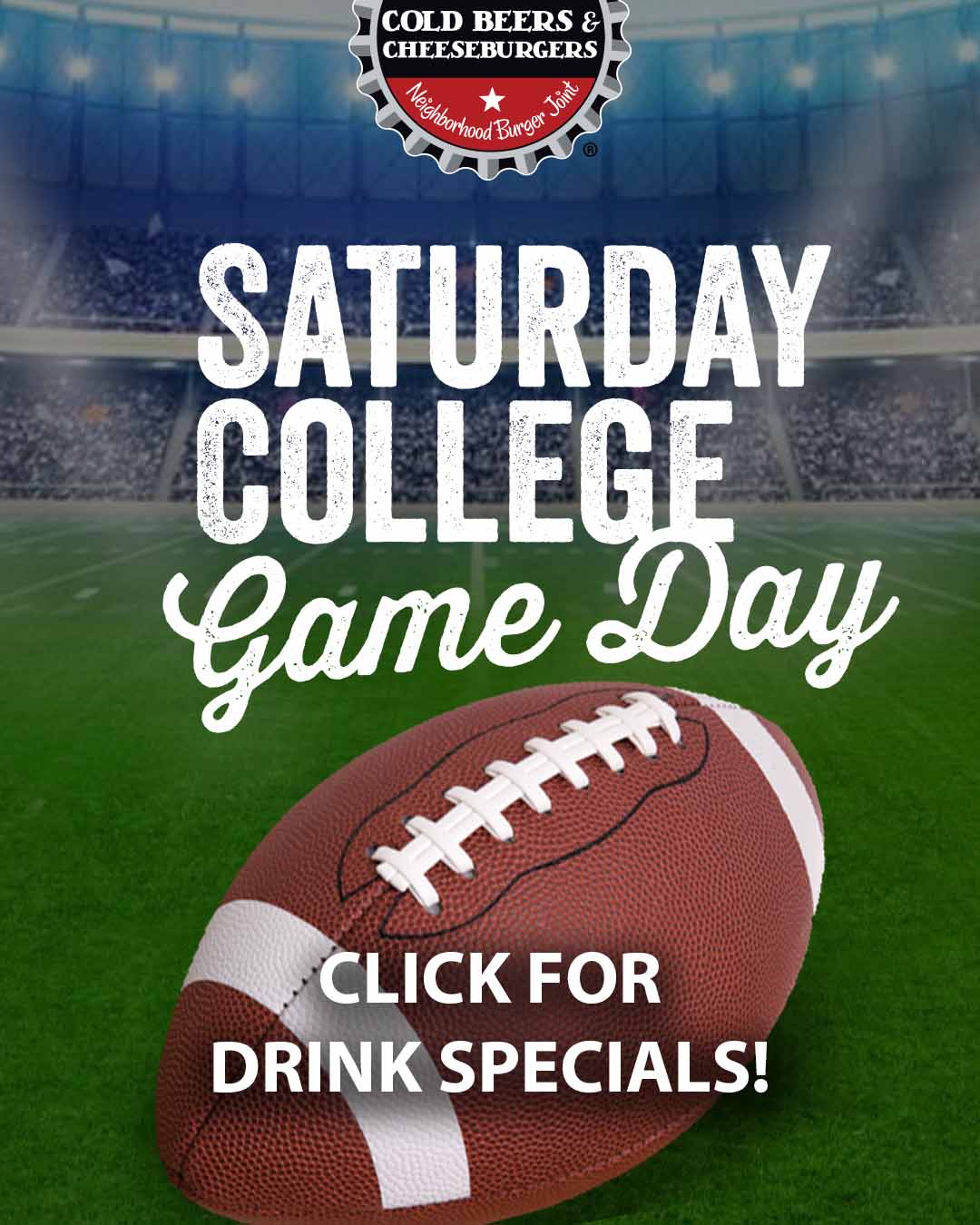 College Game Day Specials