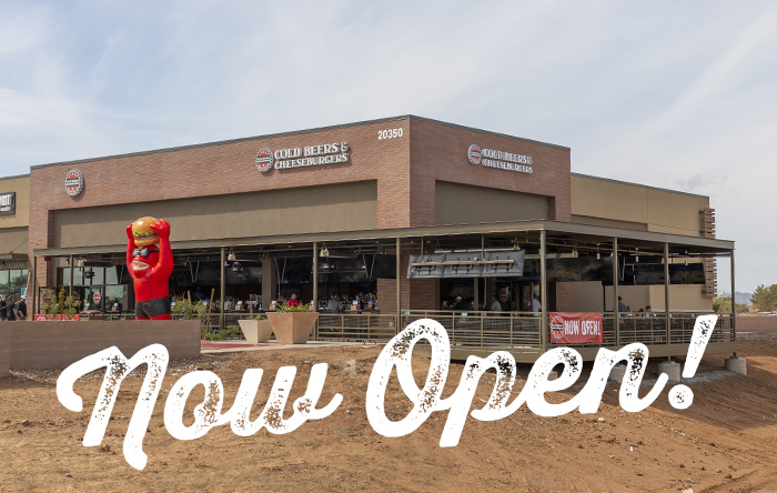 Maricopa Cold Beers & Cheeseburgers Sports Bar Now Open!