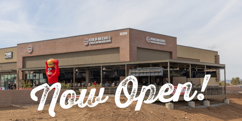 Maricopa Cold Beers & Cheeseburgers Sports Bar Now Open!