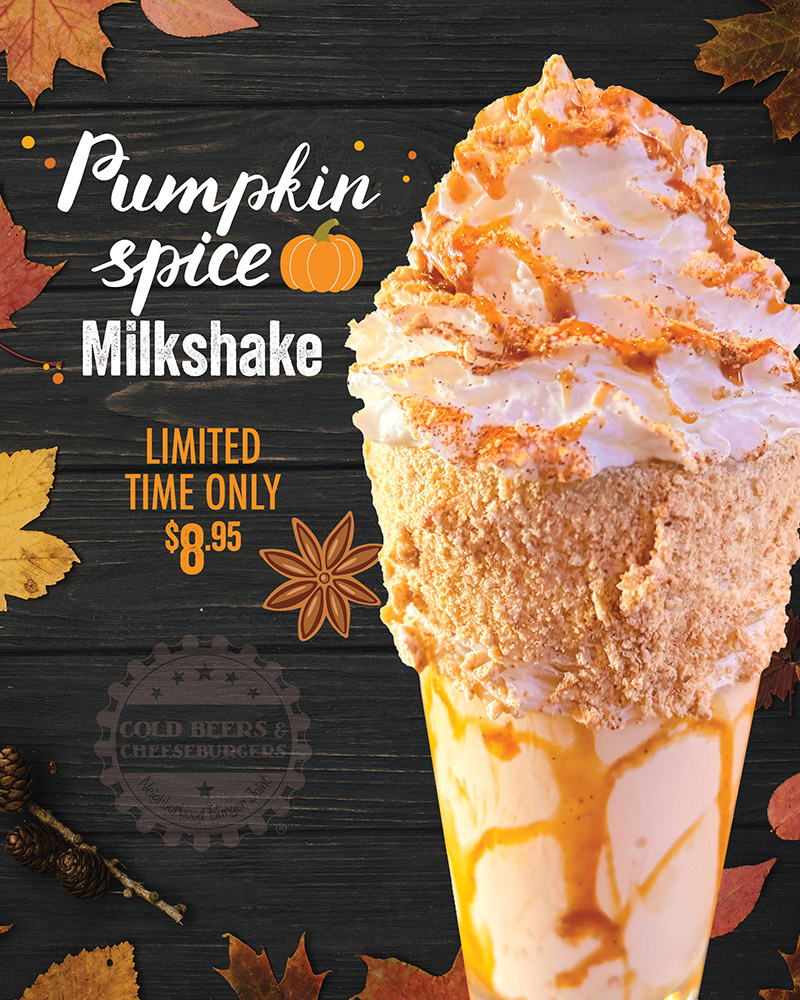 Pumpkin Spice Milkshake