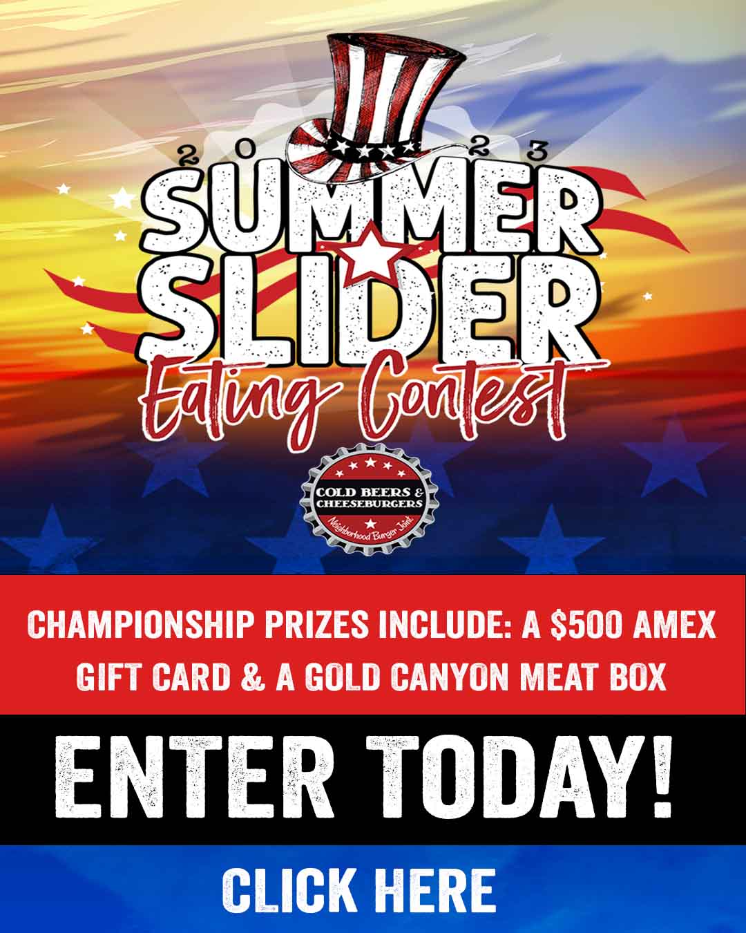 Slider Eating Contest!