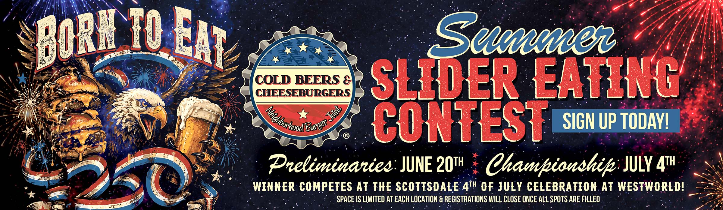 Slider Eating Contest