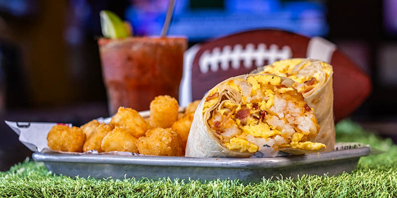 Sports Bar Breakfast at Cold Beers & CHeeseburgers