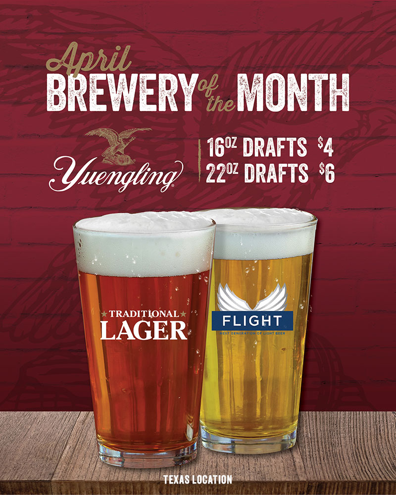 Texas Beer of Month April 2026