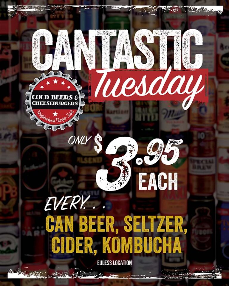 Daily Specials Cold Beers & Cheeseburgers