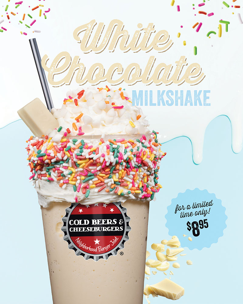 White Chocolate Milkshake